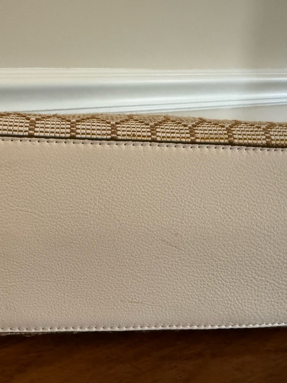 kate spade Ivory and Tan Floral Appliqué Tote - Picture 6 of 6